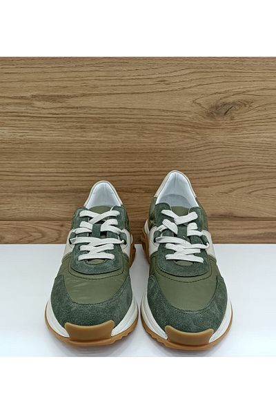 Alberto Rossi A3906 Verde din piele naturală sport casual bărbați