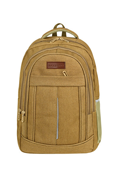 barberri Ορθοπεδική αδιάβροχη θήκη φορητού υπολογιστή 1η Ποιοτικό σακίδιο πλάτης από καμβά - Καθημερινή και Σχολική Εφαρμογή με επένδυση