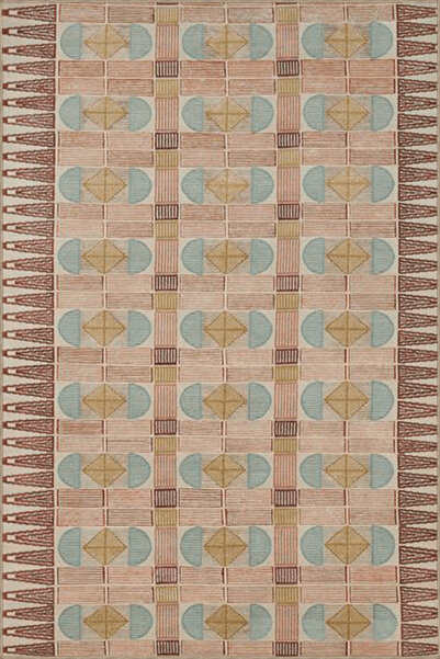 Rugs Modern Halı Bej Temalı Karma Geometrik Desenli Kreatif Modern Dekoratif ...