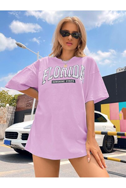 Revasser Unisex Γυναικείο/Ανδρικό T-Shirt FLORIDIA πολύχρωμο, ειδικά εμπριμέ, μεγάλου μεγέθους βαμβακερό χτενισμένο βαμβακερό λαιμόκοψη