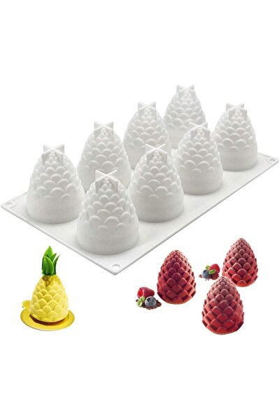 Siliko World قالب جيلي للصابون على شكل شمعة