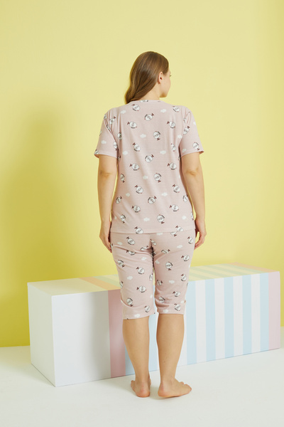 Siyah İnci Set Capri oversize Curve cu mai multe culori