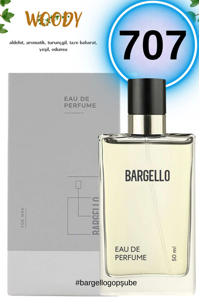 Bargello 707 Woody Erkek Parfüm 50ml Edp
