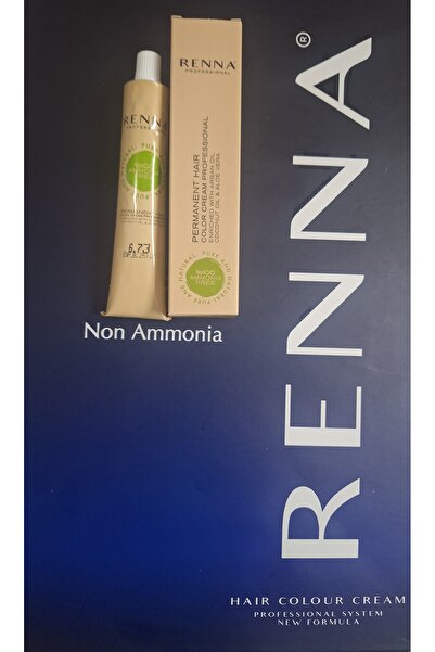 Renna Amonyaksız Saç Boyası 60gr 8.44 Kızıl Bakır
