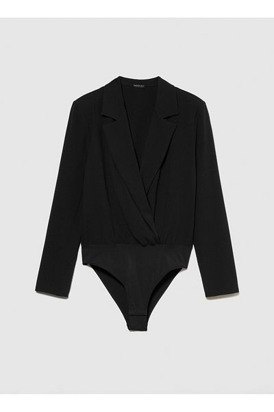 Sisley Guler haină Negru Body Femei 5OHTLQ05M