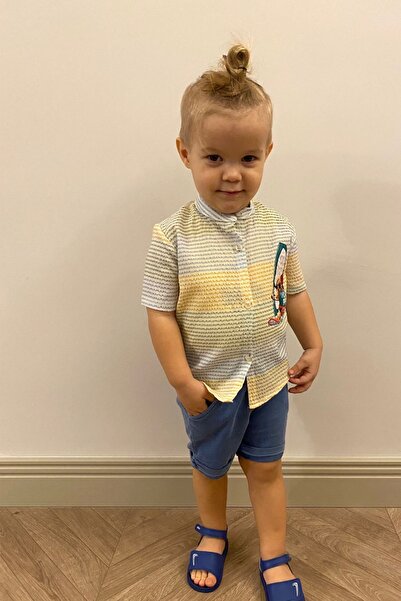 Ded COLLECTION Baby Boy Shirt and Shorts Summer Holiday Set