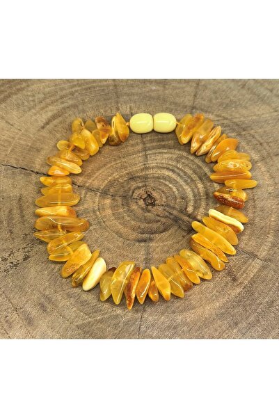 Kotryna Adult Bracelet - Drop Amber, Long Cut, Special Color