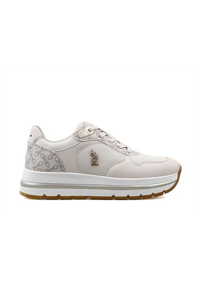 U.S. Polo Assn. يو اس بولو اسنحذاء كاجوال نسائي 4P Shery 4Fx101532624 كريم