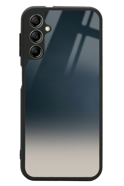 Spoyi Samsung A14 Blue Transition Design Glossy Phone Case