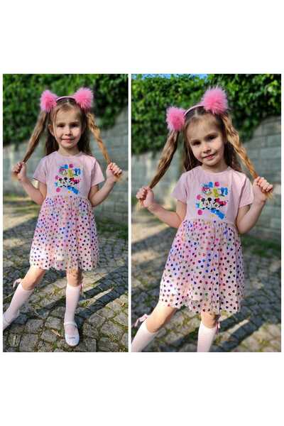 Rainbow KIZ ÇOCUK  MİNİMOUSE ELBİSE