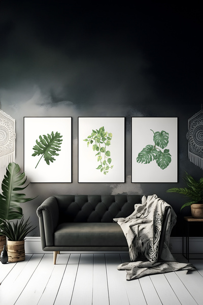 Artavessa طقم طاولة MDF مكون من 3 قطع
