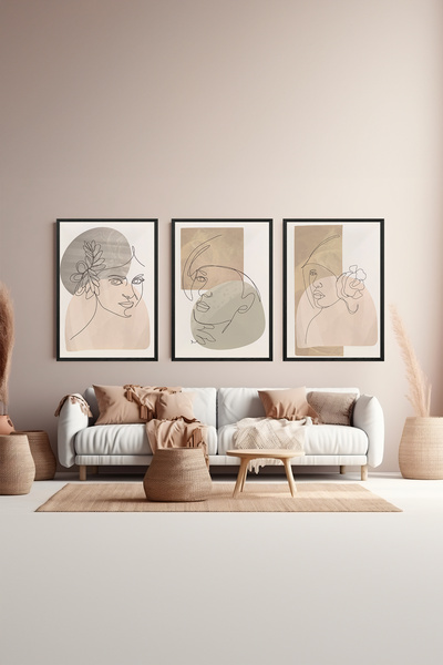 Artavessa طقم طاولة MDF مكون من 3 قطع