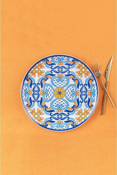 ACAR Stella Porcelain 6-Piece Serving Plate - 27 cm