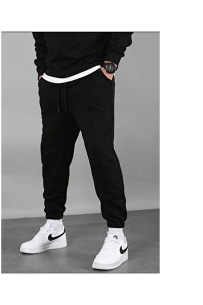 JustBS Large Size Men's Rubber Leg Two Thread Seasonal Comfortable Fit Black ...