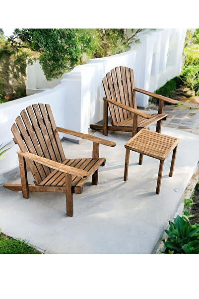 Weblonya Bahçe Oturma Grubu Sandalye Sehpa Set 2050