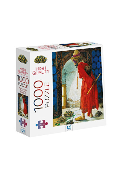 CA Games Kaplumbağa Terbiyecisi 1000 Parça 2,2mm Kalınlık 48x68cm Profesyonel...