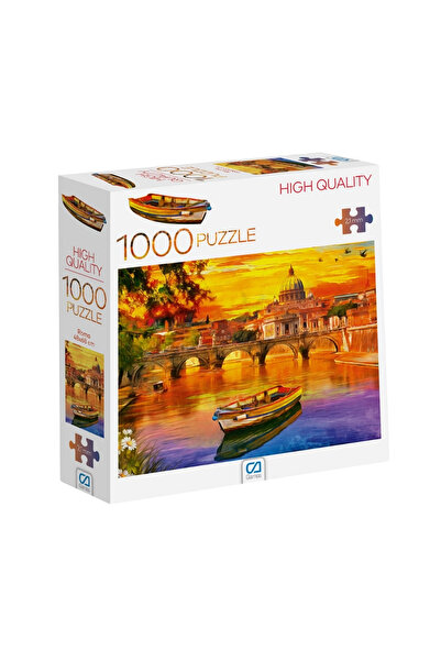 CA Games Roma Manzaralı 1000 Parça 2,2mm Kalınlık 48x68cm Profesyonel Hobi Puzzle Yapboz Serisi