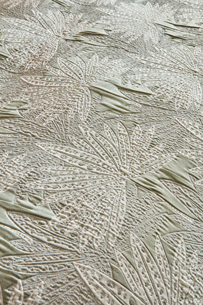 Karaca Home Reilla Çift Kişilik Yatak Örtüsü Mint