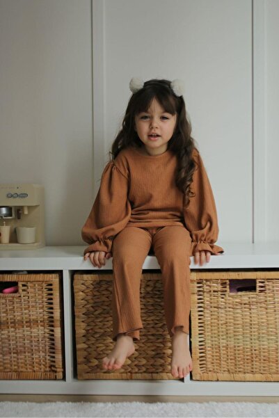 MİNİKO KİDS GIRL'S SLEEVE MODEL DOUBLE SET