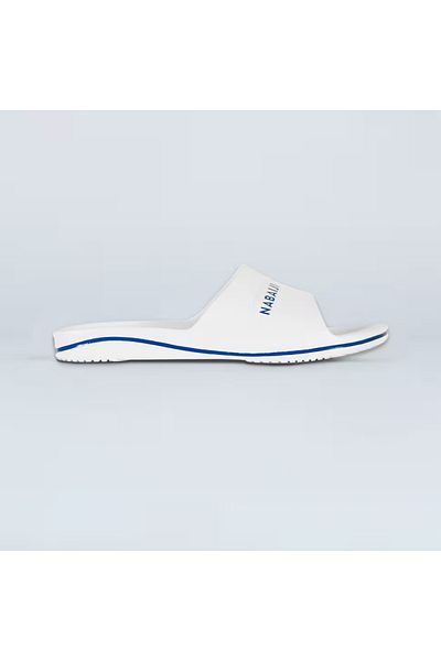 Decathlon Nabaiji Men's Pool Slippers - White - 100 Plus