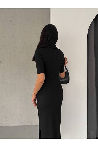 Noa Noa Γυναικείο φλοράλ φόρεμα με λεπτομέρεια V λαιμόκοψη