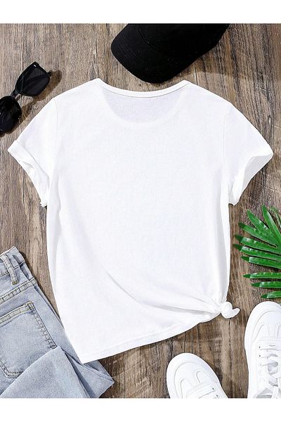 LePold Cat with Glasses Printed Girl/Boy T-Shirt
