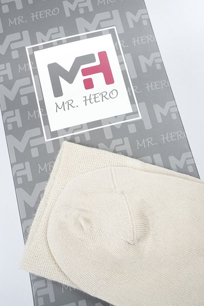 MRHERO Άρωμα μπαμπού με άρωμα απλές βασικές ανδρικές μακριές κάλτσες Mh-1081-6