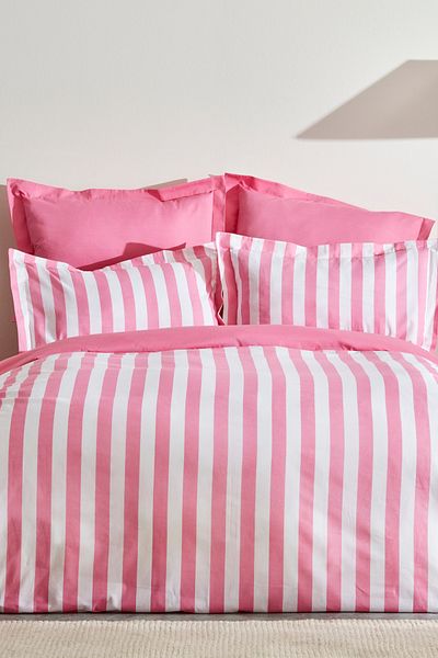 Karaca Home Set cuvertură de pilota Brine Double 100% bumbac roz PP