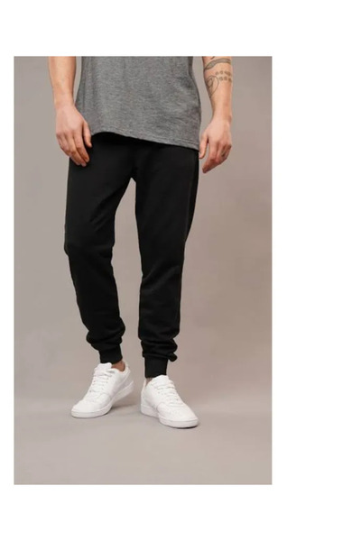 JustBS Pantaloni de sport cu două fire pentru bărbați de mărime mare