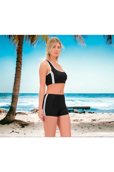 Shopiolog Μοντέλο μπικίνι κολύμβησης με σορτς