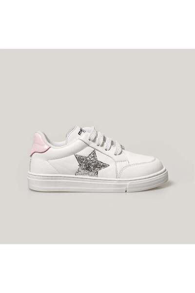 Merli&Rose Zvezda Veliko Dete Patike | Belo-ružičasto-srebrno