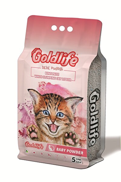 magicsand Goldlife Bebek Pudralı İnce Taneli Kedi Kumu 5 Lt