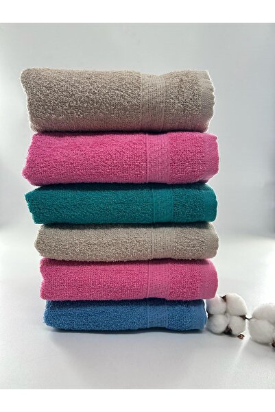 İlkim Tekstil Набір рушників для рук і обличчя, 40x75 см, 6 шт.