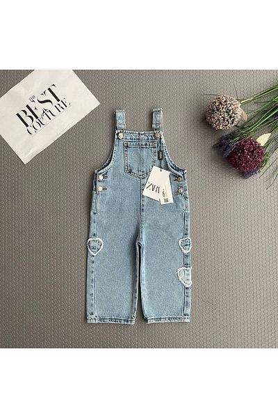 Morpembej SALOPET DE JEANS CU INIMĂ