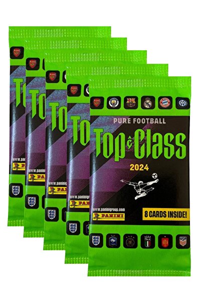 Panini BAŞEL TOYS FIFA Top Class 2024 Trading Card ( 5 PAKET)