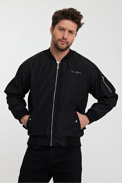 ByTrend Μανίκι Λεπτομέρεια Κολεγιακό γιακά Αδιάβροχο/Εποχιακό BL 1611-60280-1