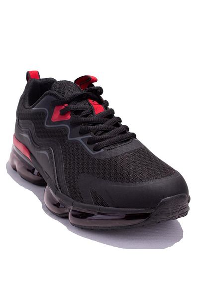 Kinetix Over Tx Black Red Orthopedic Casual Men's Sports Shoes