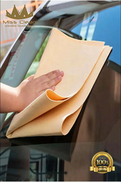 MissClean Güderi Yırtılmaz Süper Lüx Oto Kurulama Bezi 50*70 CM