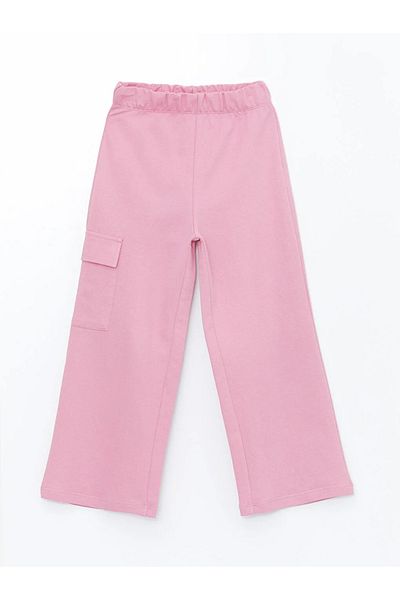 LC Waikiki LCW ECO Elastic Waist Girl's Cargo Sweatpants
