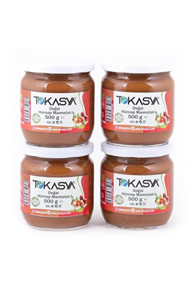 tokasya Doğal Hünnap Marmelatı 500 g (4 lü Kavanoz)