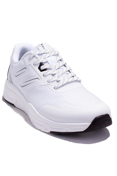 Kinetix Lexus Tx White Orthopedic Casual Men's Sneakers
