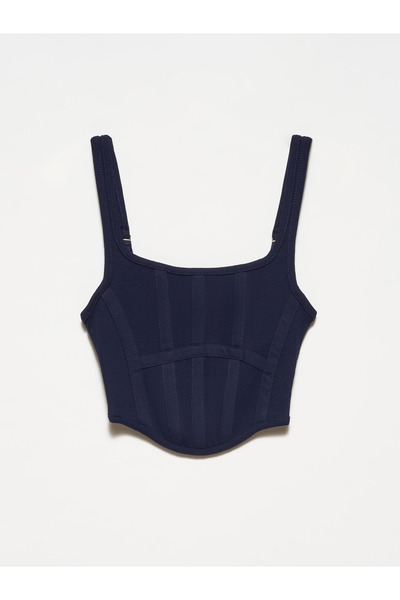 Dilvin 3793 Κορσέ Κορσέ_σκούρο μπλε