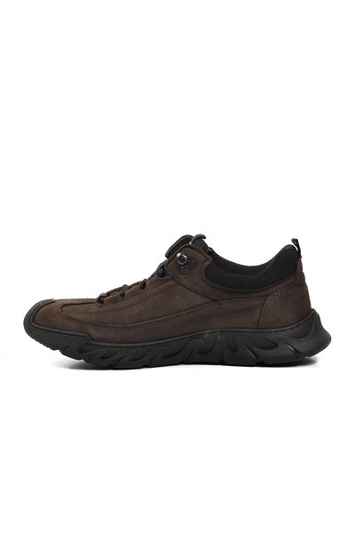 Bulldozer 240003 Anthracite Nubuck Genuine Leather Men's Casual Shoes