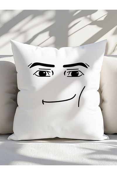 Azresa Roblox Man Face Pillow