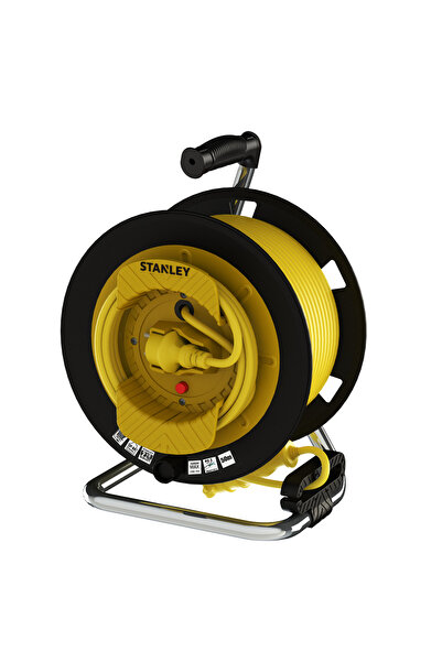 Stanley Profesyonel Makaralı Kablo , St-g Serisi Termikli Ip44, 1 Soketli 50 Metre 3x1,5mm Sxecfp9qbxe