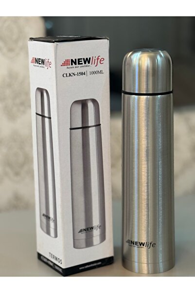 ASELDEN Termos 1 lt 12 saat sıcak soğuk tutan kamp termosu