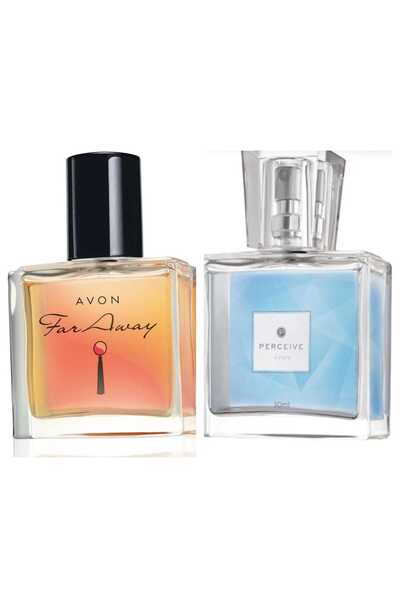 AVON Far Away Kadın Parfüm EDP 30 ml ve Perceive Kadın Parfüm EDP 30 ml