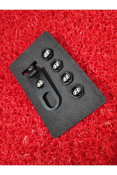 CEBECİOTO Hyundai Sibop 5-Piece Cap and Keychain Set
