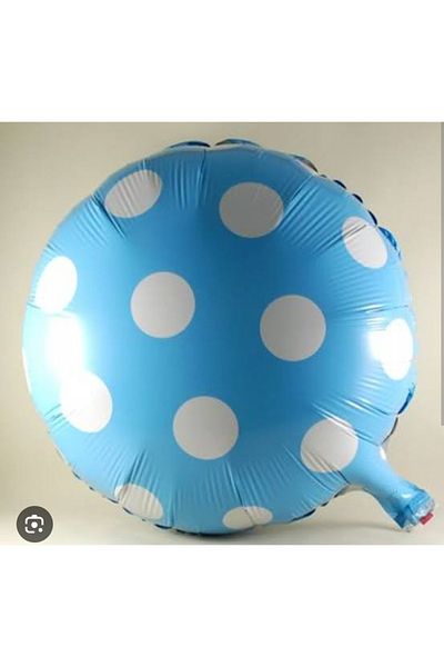 Deniz Party Store BLUE SCORED FOIL BALLON 18 INCH 45 CM 1 PIECE