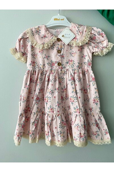 GÜL Baby KIZ ÇOCUK ÇİÇEKLİ ELBİSE,BAYRAMLIK ELBİSE